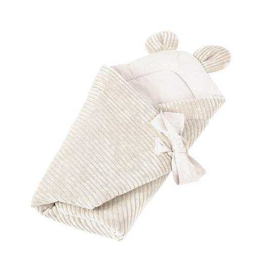 Baby Swaddle Wrap for Sleeping and Cuddling – Ecru