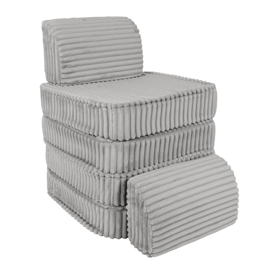 Small Modular Sofa for Kids - Churros Moon Grey