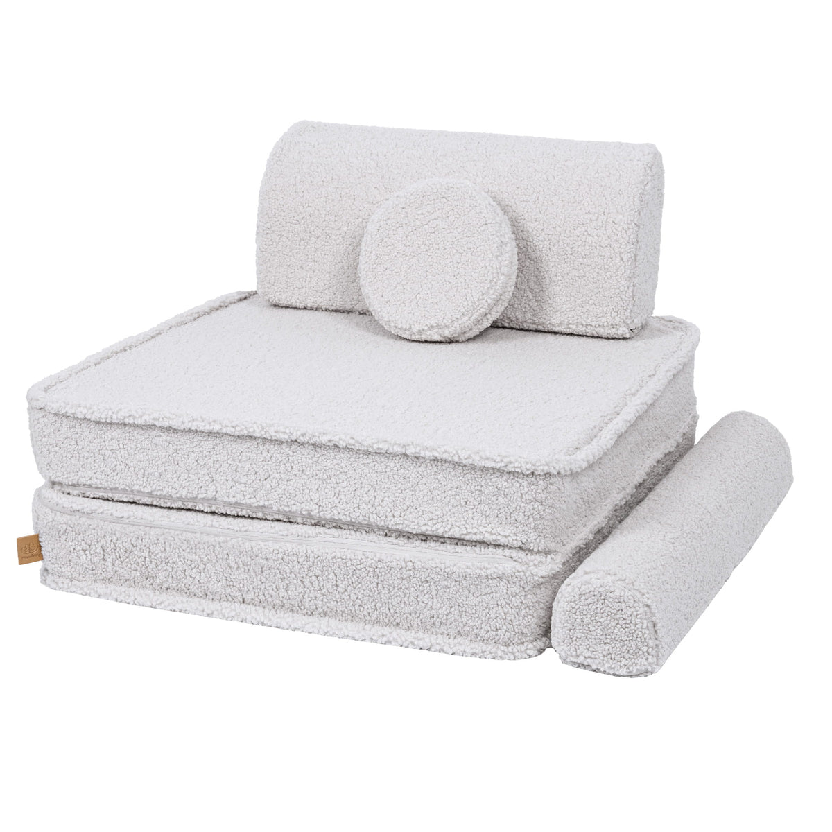 Large Modular Sofa for Kids - Premium Bearly White