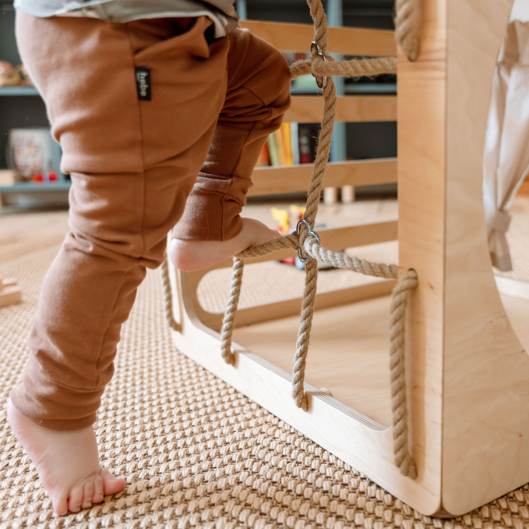 CUBITRI® Climbing Play Cube With Rope Window