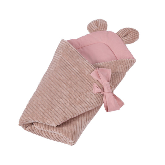 Baby Swaddle Wrap for Sleeping and Cuddling – Powder Pink