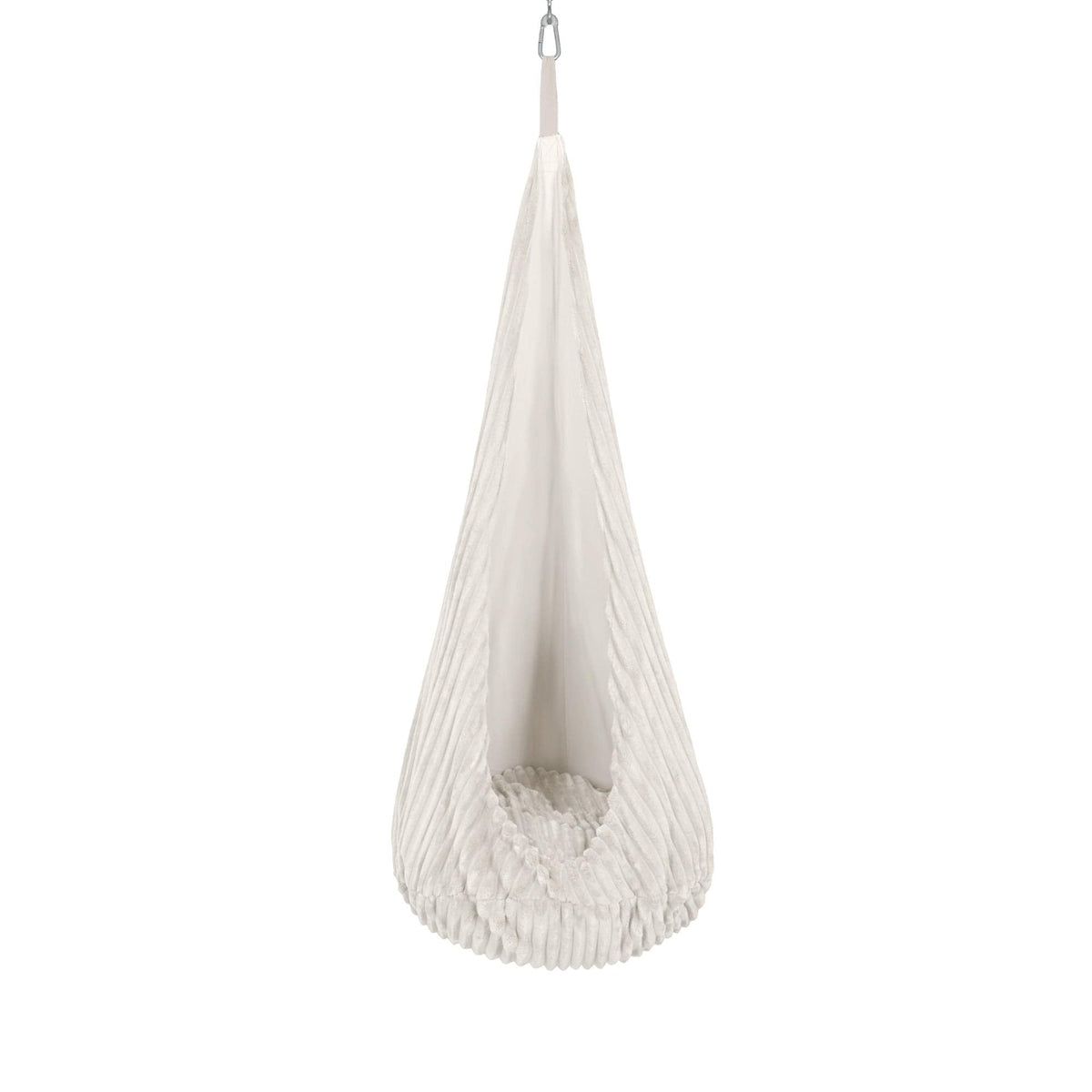 Cocoon Swing for Kids - Churros Cotton Candy White