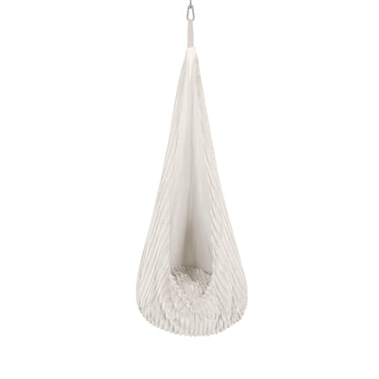 Cocoon Swing for Kids - Churros Cotton Candy White
