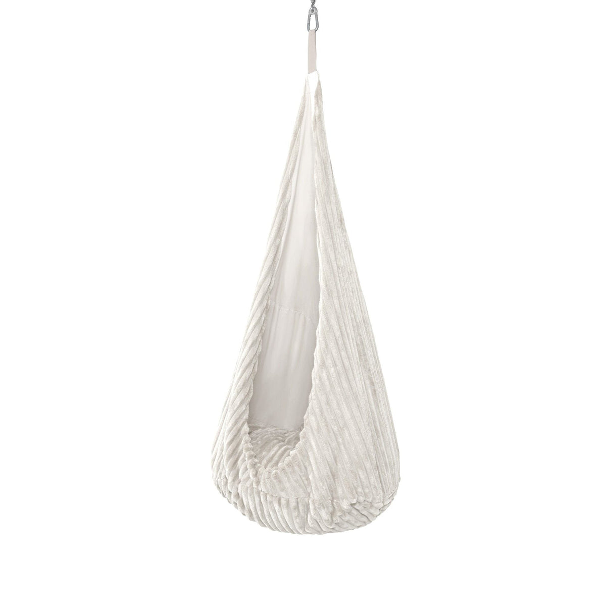 Cocoon Swing for Kids - Churros Cotton Candy White
