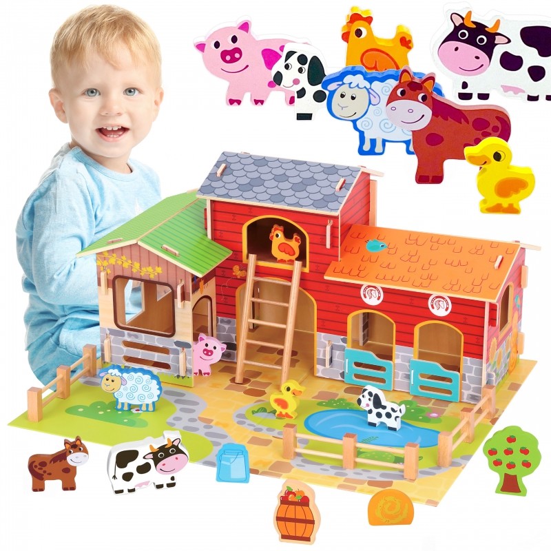 Farm Set, 18 pcs