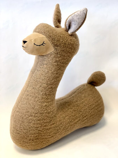 Handmade Alpaca Soft Toy Pillow
