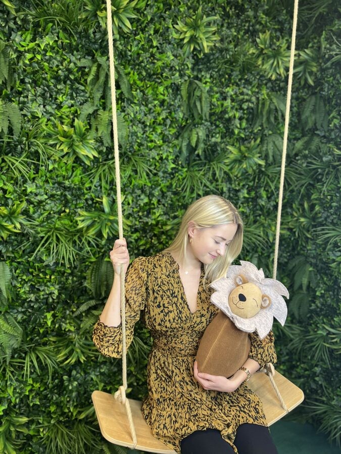 Handmade Lion Soft Toy Pillow