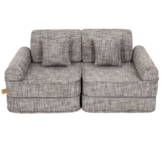 Medium Modular Sofa for Kids - Tangle Moon Grey