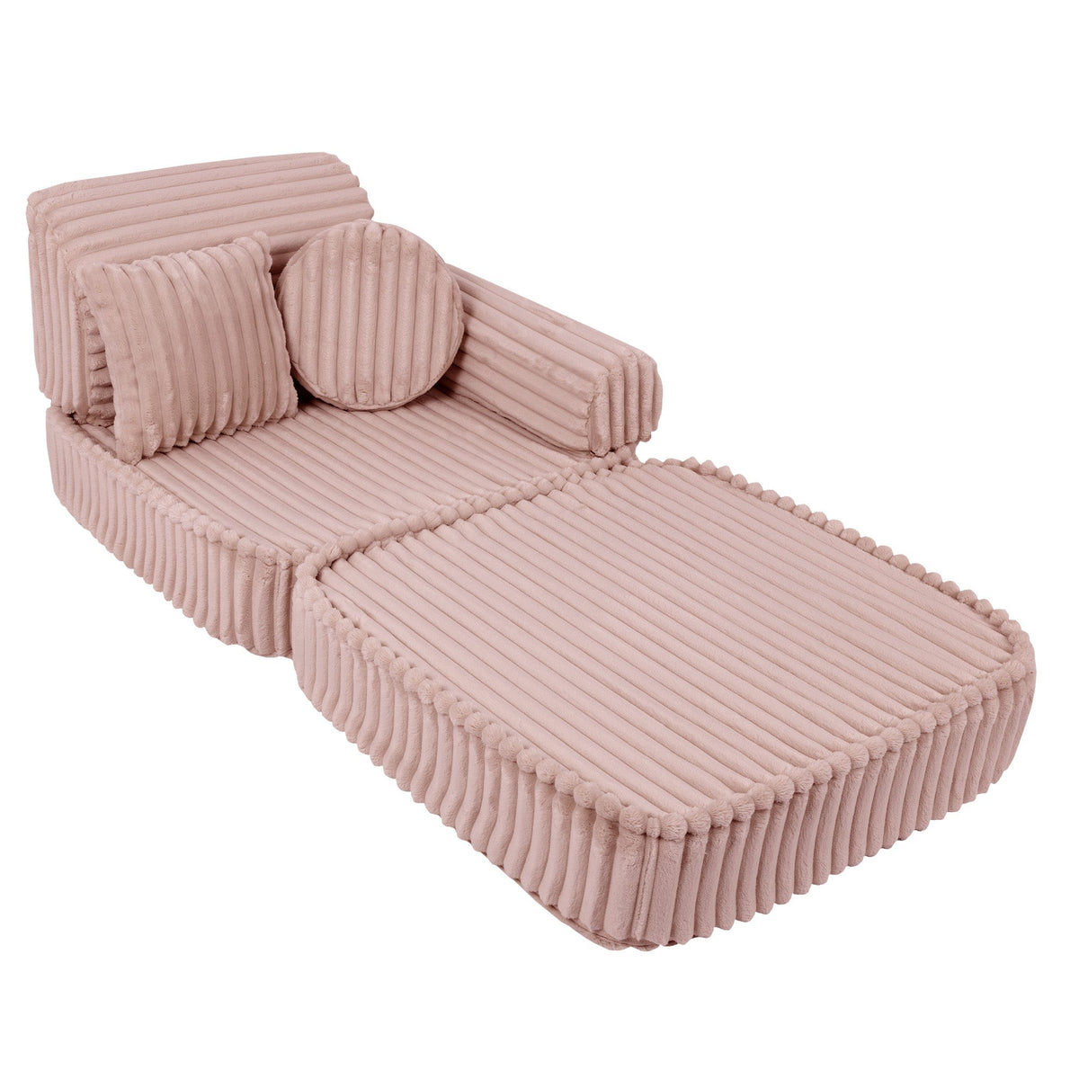 Medium Modular Sofa for Kids - Churros Pink