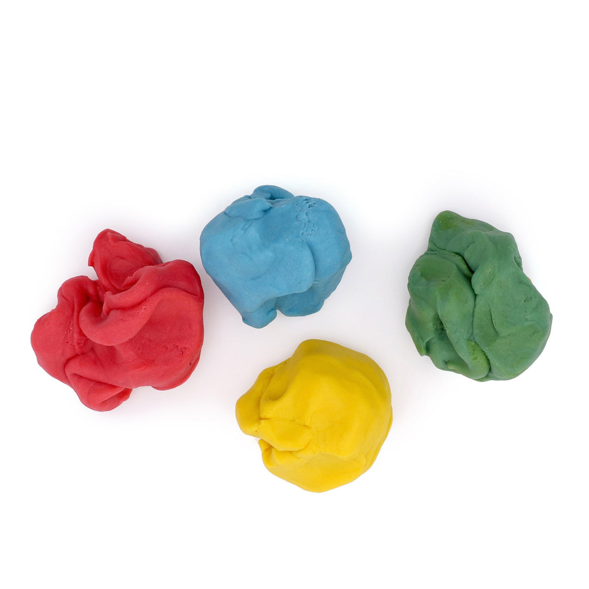 Neogrün Organic Easy Clay Set 4x120g –  Yellow, Green, Red, Blue