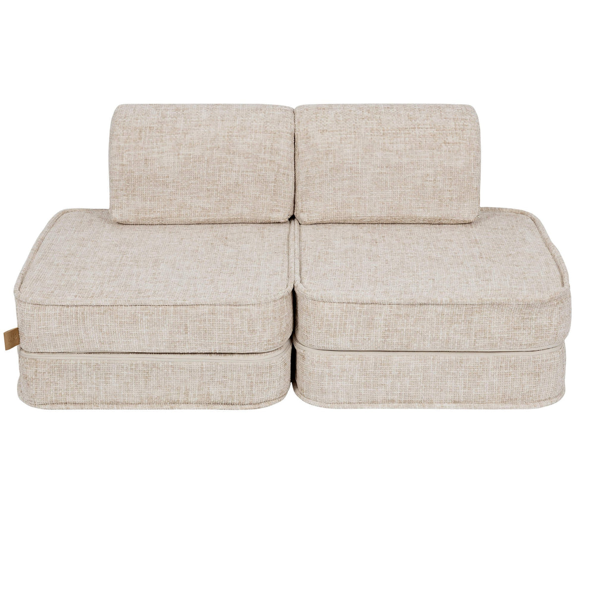 Small Modular Sofa for Kids - Tangle Marshmellow Beige
