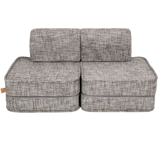 Small Modular Sofa for Kids - Tangle Moon Grey