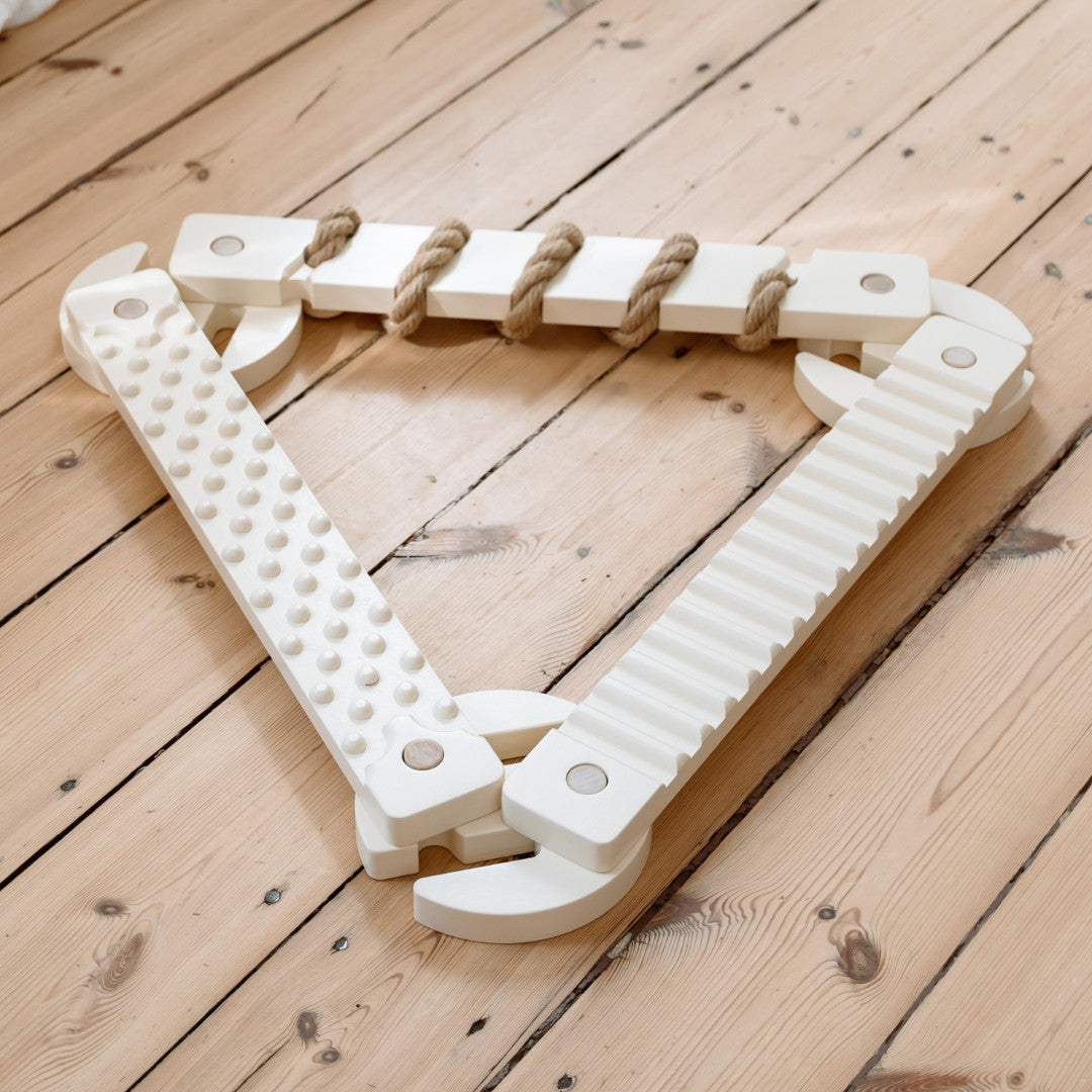 TipiToo® Small Balance Beam 3 Piece Set - Jute Rope