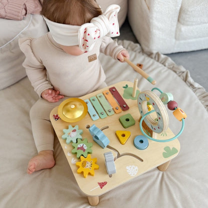 Wooden Educational Table Musical Sensory Maze 5in1